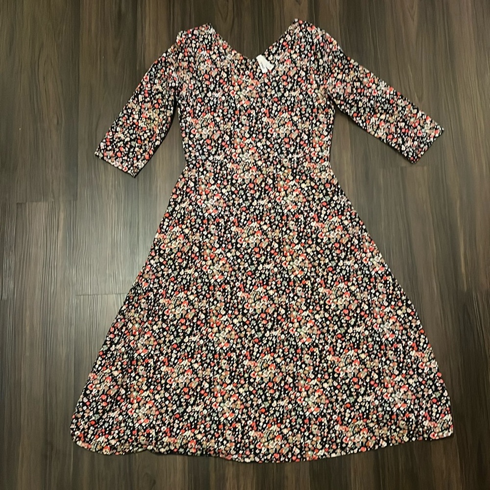 Pact Fit & Flare Midi Dress with pockets!